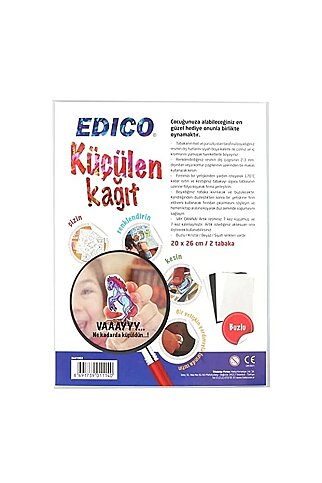 EDİCO KÜÇÜLEN KAĞIT BUZLU 2Lİ PAKET (5441002) - 1