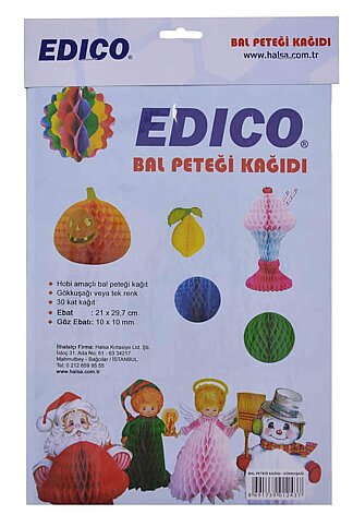 EDİCO BAL PETEĞİ KAĞIDI GÖKKUŞAĞI (545080) - 1