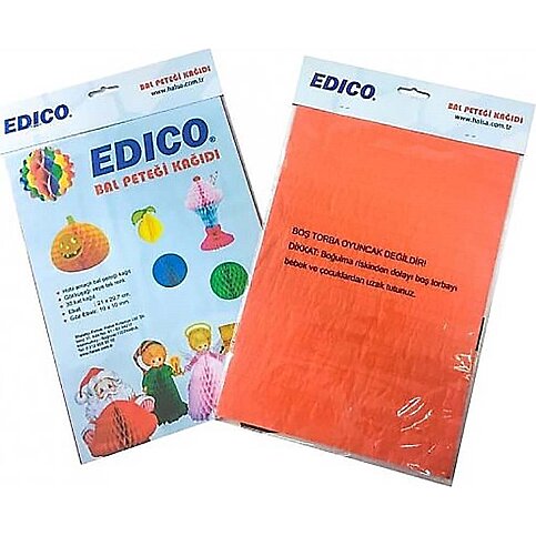 EDİCO BAL PETEĞİ KAĞIDI TURUNCU (545022) - 2