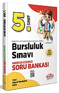 EDİTÖR YAYINEVİ 5.SINIF BURSLULUK SINAVI KAREKOD ÇÖZÜMLÜ SORU BANKASI - EDİTÖR YAYINEVİ