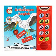 EKİCİ YAYINLARI DOKUN VE DİNLE ARKADAŞIM LEYLEK SESLİ KİTAP-UĞUR KÖSE - EKİCİ YAYINLARI