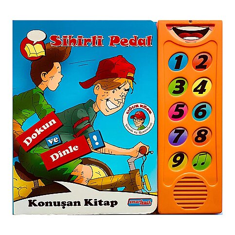 EKİCİ YAYINLARI DOKUN VE DİNLE SİHİRLİ PEDAL SESLİ KİTAP-UĞUR KÖSE - 1