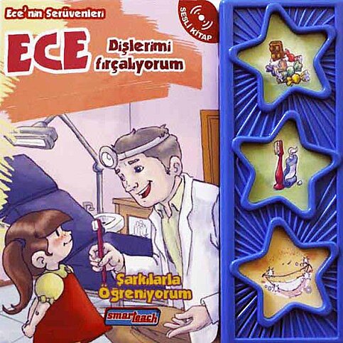 EKİCİ YAYINLARI ECE'NİN SERÜVENLERİ-DİŞLERİMİ FIRÇALIYOR - 1