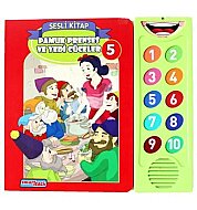 EKİCİ YAYINLARI PAMUK PRENSES VE YEDİ CÜCELER 5 SESLİ KİTAP - EKİCİ YAYINLARI