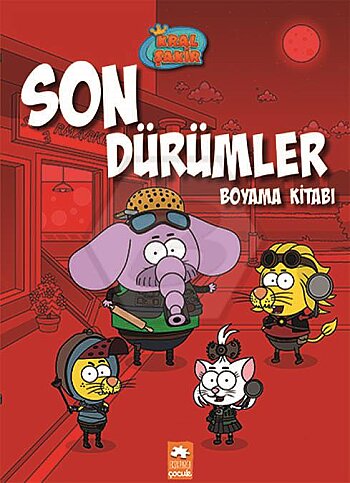 EKSİK PARÇA YAYINLARI KRAL ŞAKİR BOYAMA KİTABI:SON DÜRÜMLER - 1