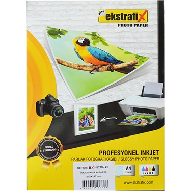 EKSTRAFİX FİX-5710 İNK JET PAPER FOTOĞRAF KAĞIDI A4 240gr