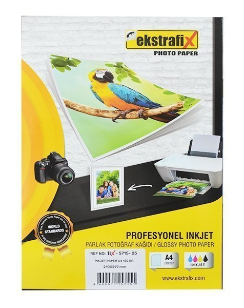 EKSTRAFİX FİX-5715 İNK JET PAPER FOTOĞRAF KAĞIDI A4 150gr