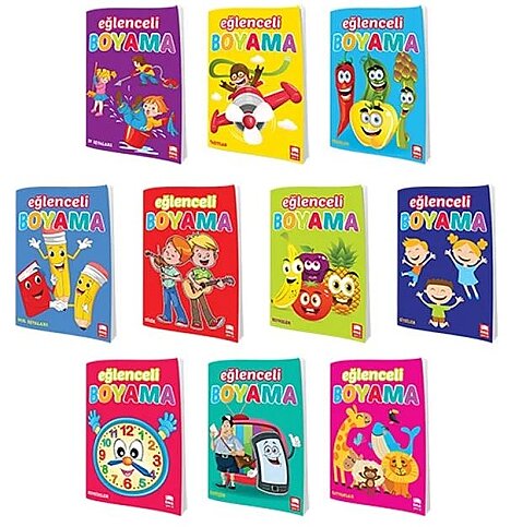 EMA ÇOCUK EĞLENCELİ BOYAMA TEKLİ - 1