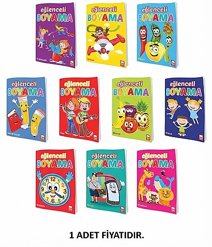 EMA ÇOCUK EĞLENCELİ BOYAMA TEKLİ - 1