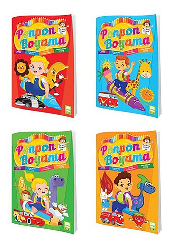 EMA ÇOCUK PON PON BOYAMA TEKLİ - 1