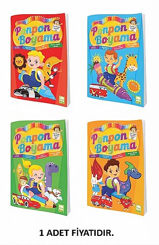 EMA ÇOCUK PON PON BOYAMA TEKLİ - 1
