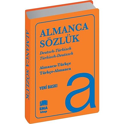 EMA KİTAP ALMANCA-TÜRKÇE SÖZLÜK (PLASİK BİALA KAPAK) - 1