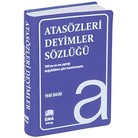 EMA KİTAP ATASÖZLERİ VE DEYİMLER SÖZLÜĞÜ (PLASİK KAPAK) - 1