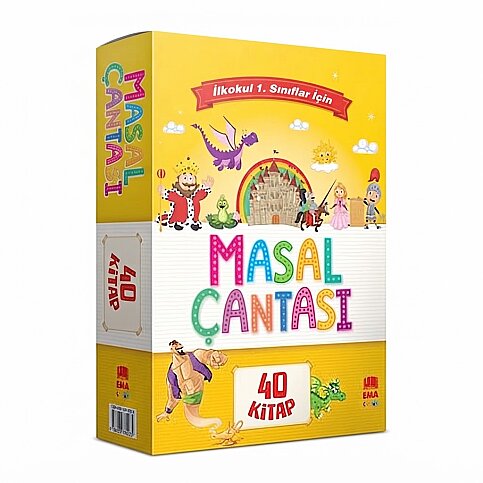 EMA KİTAP MASAL ÇANTASI 1 VE 2.SINIF 40 KİTAP - 1