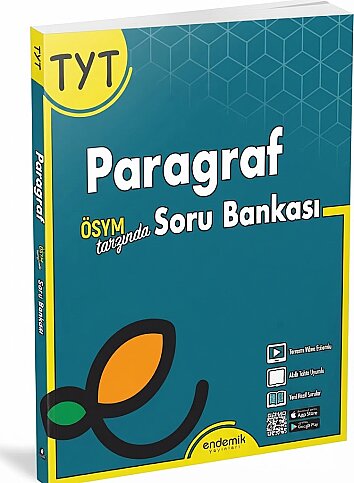 ENDEMİK YAYINLARI TYT PARAGRAF SORU BANKASI - 1