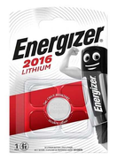 Energizer Cr2016 Lityum Düğme Pil 3V 1Li (Bp5) - ENERGİZER
