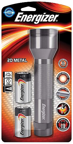 ENERGİZER EFMET2D METAL EL FENERİ 3LED2D (LP32151) - 1