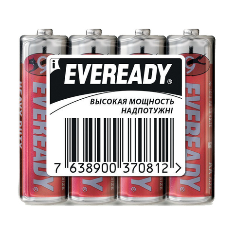 Energizer Eveready Çinko Aa Kalem Pil 4Lü (Hdaa/R6Shp4) - 1