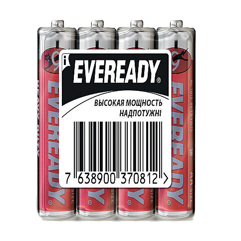 ENERGİZER EVEREADY ÇİNKO AAA İNCE KALEM PİL 4LÜ (HDAAA/R3SHP4) - 2