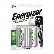 ENERGİZER POWERPLUS ŞARJLI PİL 1.2V 2Lİ 2500 mAH (C-HR14) - ENERGİZER