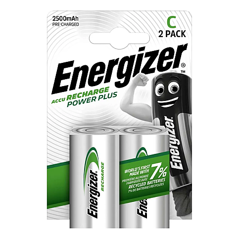 ENERGİZER POWERPLUS ŞARJLI PİL 1.2V 2Lİ 2500 mAH (C-HR14) - 1