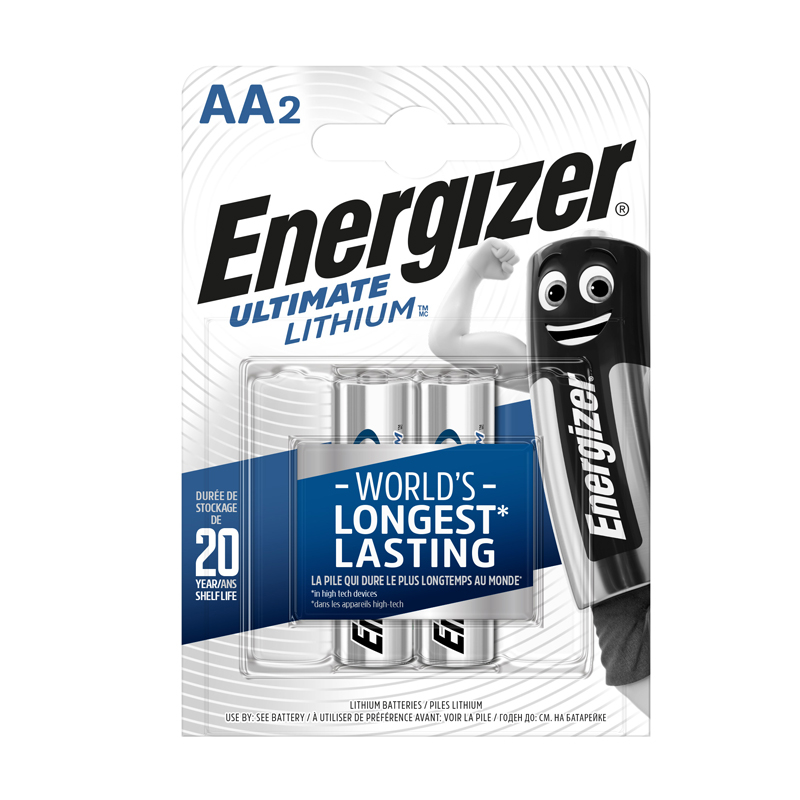 ENERGİZER ULTİMATE LİTYUM AA KALEM PİL 2Lİ (BP2)