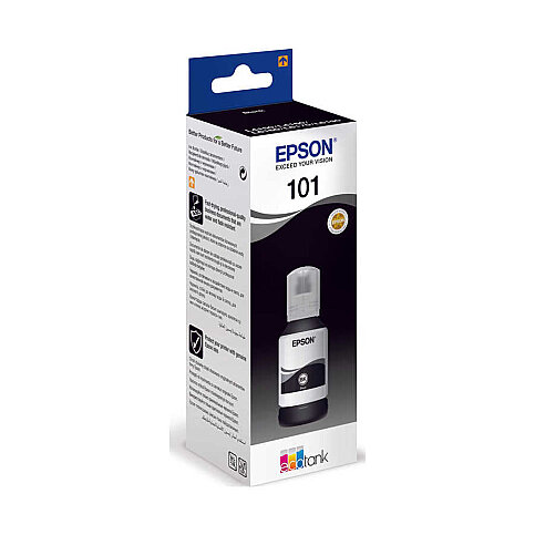 EPSON 101 C13T03V14A SİYAH MÜREKKEP KARTUŞ 7500 SAYFA (L4150 L4160 L6160 L6170 L6190) - 1