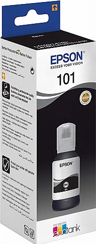 EPSON 101 C13T03V14A SİYAH MÜREKKEP KARTUŞ 7500 SAYFA (L4150 L4160 L6160 L6170 L6190) - 1