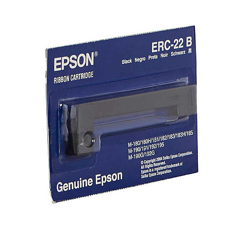 EPSON ERC22B C43S015358 SİYAH ŞERİT (M180 M183 M185 M190 M192 M195) - 1