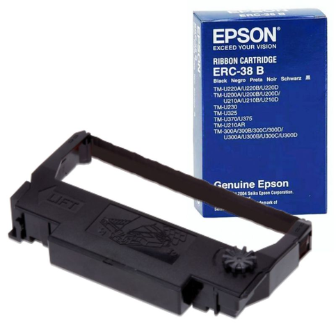 EPSON ERC38B C43S015374 SİYAH ŞERİT (TMU300 TMU375) - 1