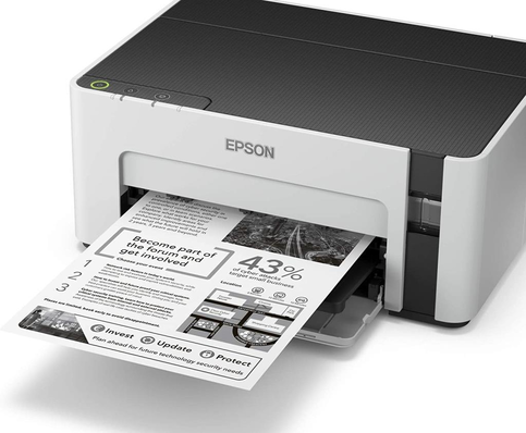 Epson M1100 Eco Tank A4 Mono Siyah Mürekkepli Yazıcı C11Cg95403 - 2