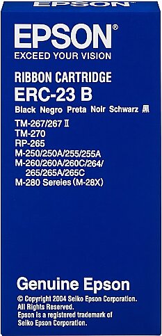 EPSON ERC23B C43S015360 SİYAH ŞERİT (M250 M260 M280 TM267 TM270) - 1