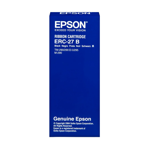 EPSON ERC27 C43S015366 SİYAH ŞERİT (CTM290 CTM390 M290 TM290) - 1