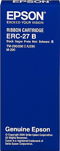 EPSON ERC27B C43S015366 SİYAH ŞERİT (CTM290 CTM390 M290 TM290) - 1
