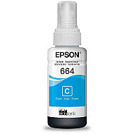 EPSON T664 C13T66424A MAVİ MÜREKKEP KARTUŞ 70ml (L100 L200 L300 L500 L1300) - EPSON (1)