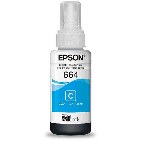 EPSON T664 C13T66424A MAVİ MÜREKKEP KARTUŞ 70ml (L100 L200 L300 L500 L1300) - 2