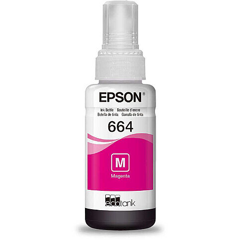 EPSON T664 C13T66434A KIRMIZI MÜREKKEP KARTUŞ 70ml (L100 L200 L300 L500 L1300) - 2