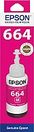 EPSON T664 C13T66434A KIRMIZI MÜREKKEP KARTUŞ 70ml (L100 L200 L300 L500 L1300) - EPSON