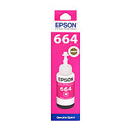 EPSON T664 C13T66434A KIRMIZI MÜREKKEP KARTUŞ 70ml (L100 L200 L300 L500 L1300) - EPSON