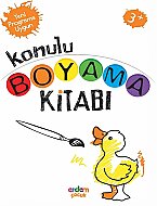 ERDEM YAYINLARI KONULU BOYAMA KİTABI 3+YAŞ - ERDEM YAYINLARI