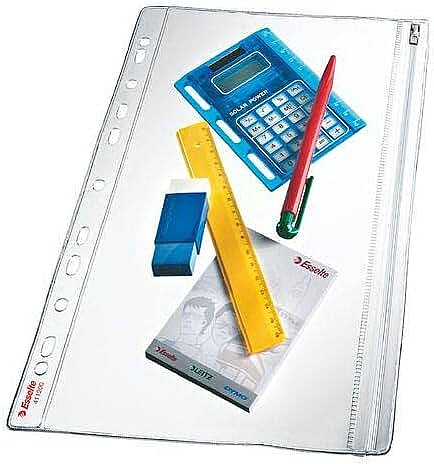 ESSELTE 411200 FERMUARLI EVRAK DOSYASI ŞEFFAF 5Lİ - 1