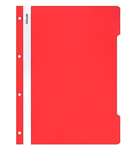 ESSELTE 4199 VİVİDA TELLİ DOSYA KIRMIZI 50Lİ POŞET - 1