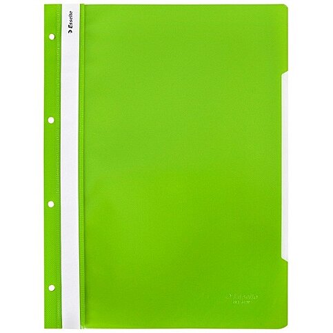 ESSELTE 4199 VİVİDA TELLİ DOSYA YEŞİL 50Lİ POŞET - 1