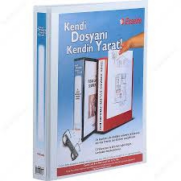 Esselte 4656 2 Halkalı D Mekanizmalı Klasör A4 30Mm Beyaz - ESSELTE