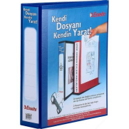 Esselte 4656 2 Halkalı D Mekanizmalı Klasör A4 70Mm Mavi - ESSELTE