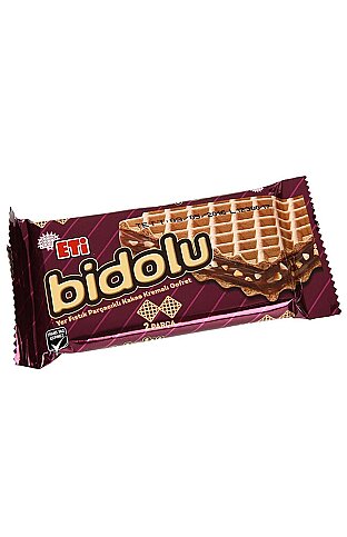 ETİ BİDOLU YER FISTIĞI PARÇACIKLI GOFRET 36gr - 1