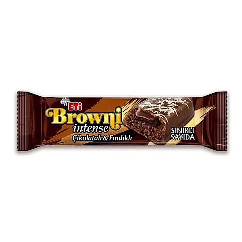 ETİ BROWNİ İNTENSE FINDIKLI KEK 48gr - 1