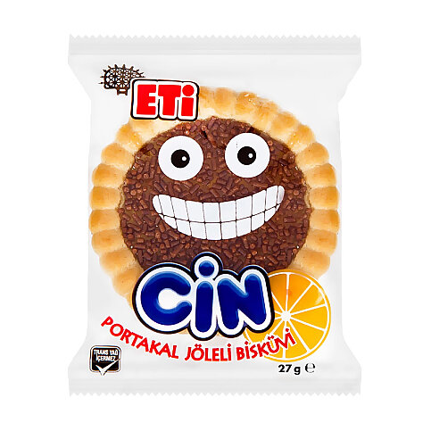 ETİ CİN PORTAKAL JÖLELİ BİSKÜVİ 25gr - 2