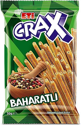 ETİ CRAX BAHARATLI ÇUBUK KRAKER 50gr - 1