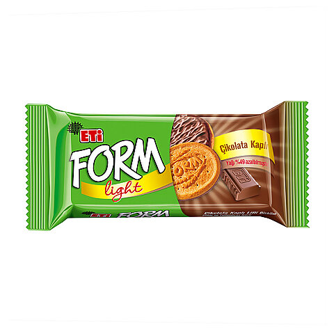 ETİ FORM ÇİKOLATA KAPLI LİFLİ BİSKÜVİ 50gr (39354) - 1